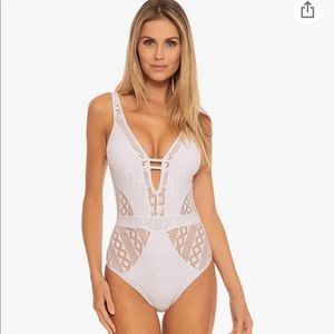 COPY - Becca by Rebecca Women’s Plunge One Piece Swimsuit